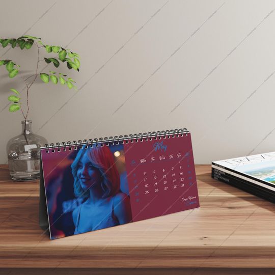 Discover 2026 Sydney Sweeney Desk Calendar | 2026 Desk Calendar | Sydney Sweeney | Movie Calendar | 2026 Calendar | Euphoria | Eden