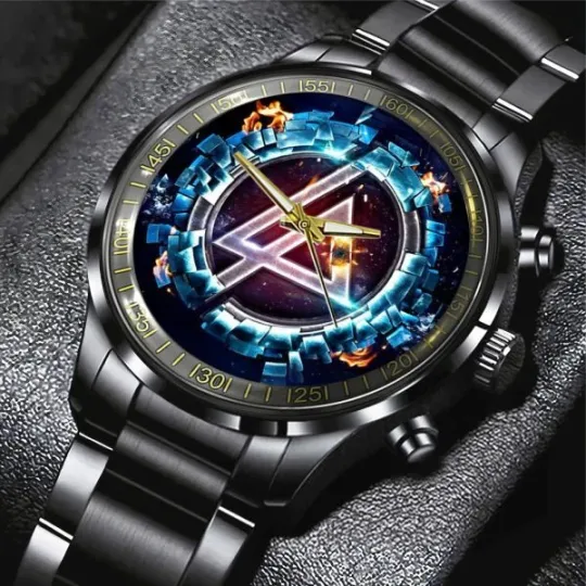 Discover Linkin Park Black Stainless Steel Calendar Watch