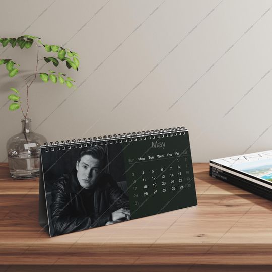 2026 Kit Connor Desk Calendar | 2026 Desk Calendar | Kit Connor | Movie Calendar | 2026 Calendar | Heartstopper | Rocketman