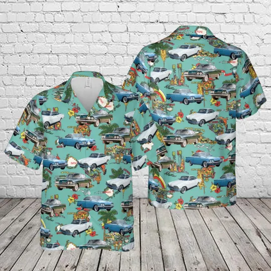 Discover 1963 Ford Consul Capri GT Hawaiian Shirt
