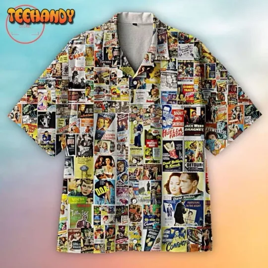 Discover Retro Movie Hawaiian shirt
