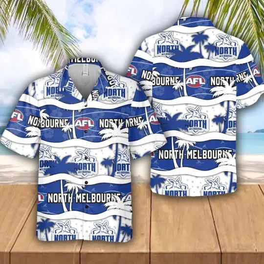 Discover North Melbourne FC Hawaiian Shirt for Fans