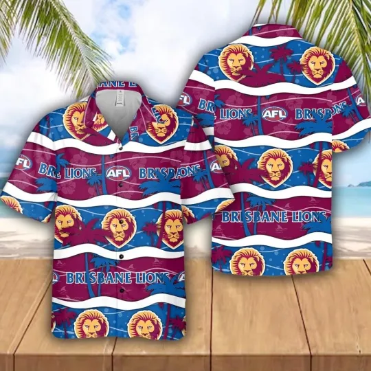 Discover Brisbane Lions Hawaiian Shirt for Fans
