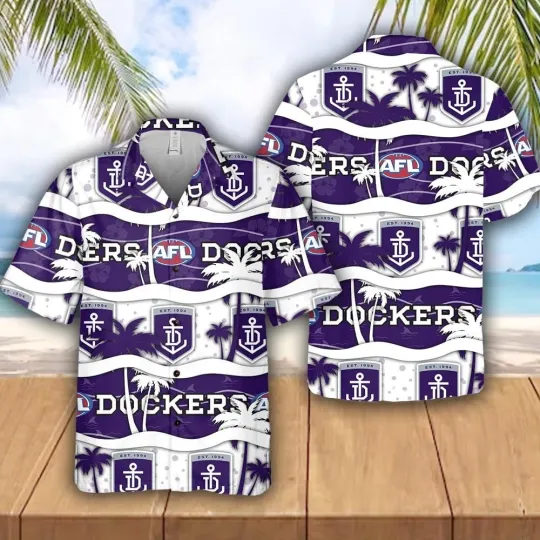 Discover Fremantle Football Club Hawaiian Shirt for Fans