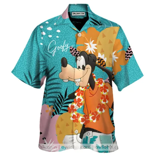 Discover Summer Holiday Goofy and Mickey Mouse Disney Hawaiian Shirt Gift For Men