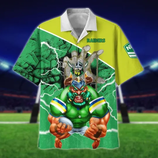 NRL Canberra Raiders Personalized Hawaiian Shirt for Fans