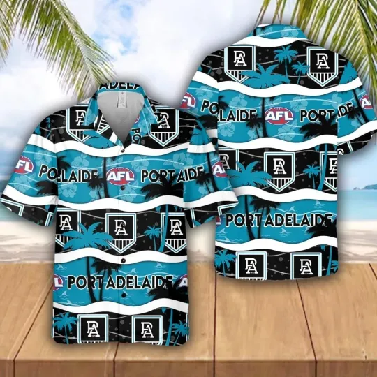 Discover Port Adelaide Power Hawaiian Shirt for Fans
