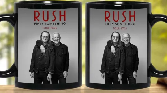 Discover RUSH Announce 2026 Tour Coffee Mug