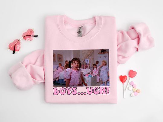Discover Boys... Ugh! T-Shirt, Boys... Ugh! T-Shirt, Funny Valentines Day Tee,Retro Valentine Shirt, Valentines Gift, Take Me Back To The 90's Shirt
