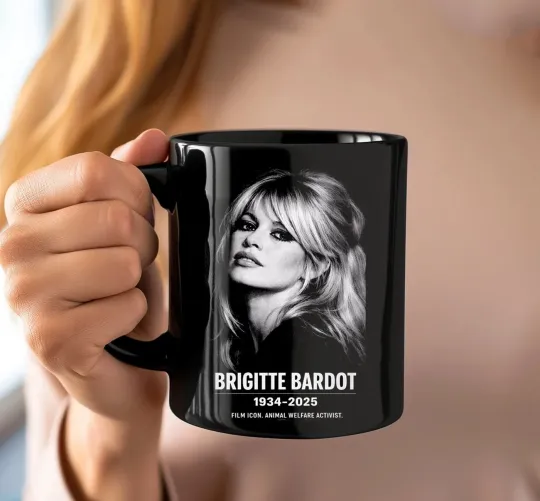 Discover Brigitte Bardot 1934 2025 Coffee Mug, Gift For Fan