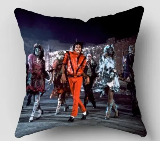 Michael Jackson Pillowcase Cushion Cover Home Decor Polyester
