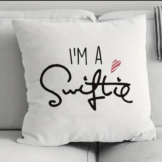 Taylorr Swifts Music Decor Throw Pillow Cover