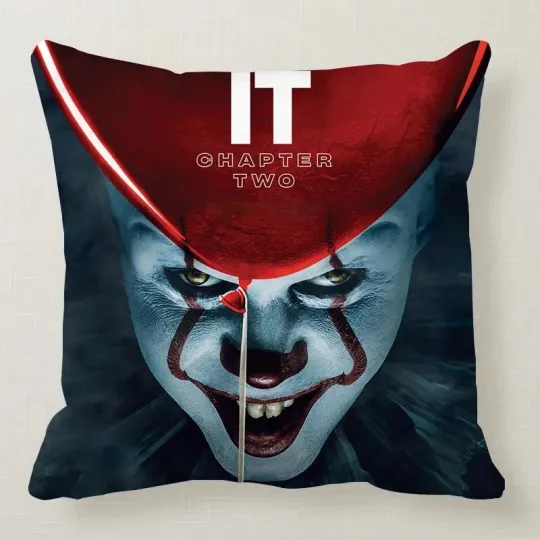IT Chapter Two Pillowcase Throw Pillow
