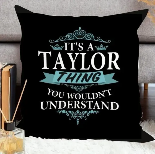Taylorr Swifts Music Pillow Case Decorative Cushion Cover