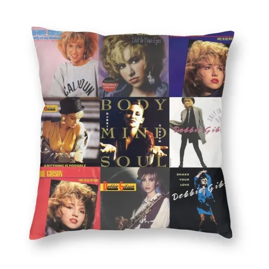 Discover Debbie Gibson 80s Icon Pillow Cover Home Decor Throw Pillow