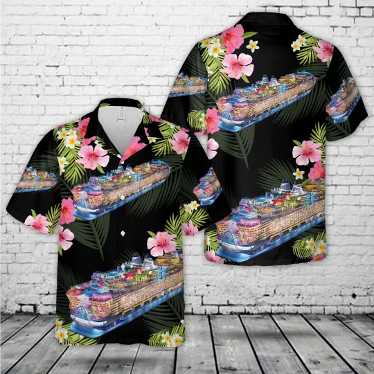 Discover Royal Caribbean International Icon of the Seas Hawaiian Shirt