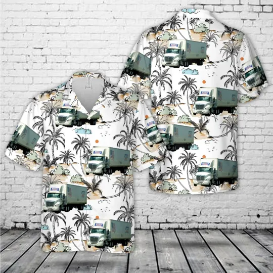 Discover Dayton freight truck Hawaiian Shirt