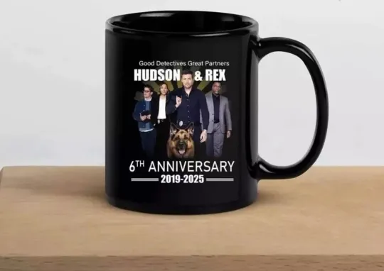 Discover Good Detectives Great Partners Hudson And Rex 6Th Anniversary 2019 2025 Mug