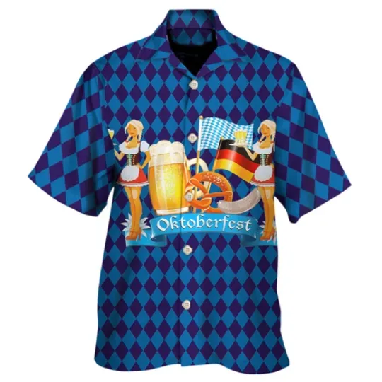 Discover Beach Shirt Order Oktoberfest Celebration Beer Hawaiian Aloha Shirts