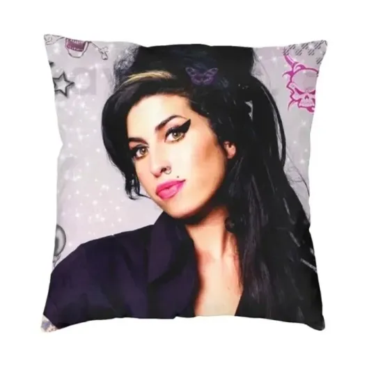 Discover Amy Winehouse Throw Pillow Cover Home Decor