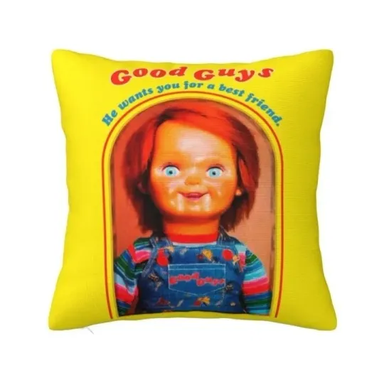 Child's Play Chucky Pillow Cover Polyester Throw Pillowcase