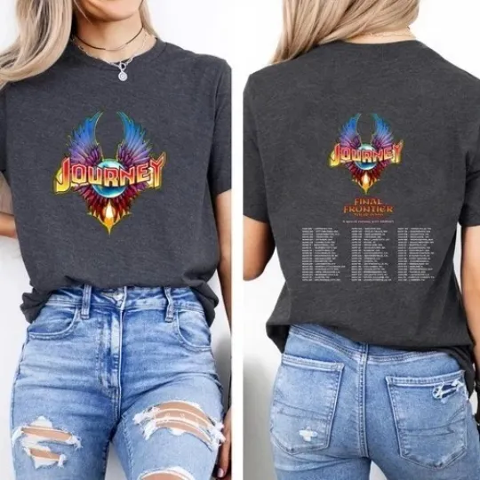 Discover Final Frontier Tour 2026 Shirts Journey Band Shirt