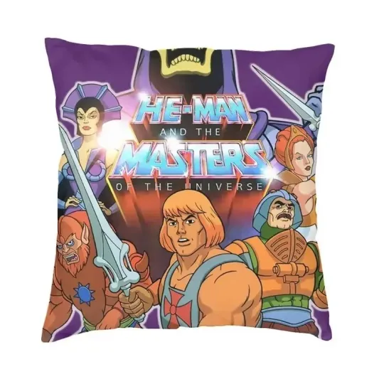 He-Man Masters of the Universe Pillow Cover Polyester Cushion Case