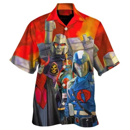 Discover The Villains In The 80s Hawaiian Shirt