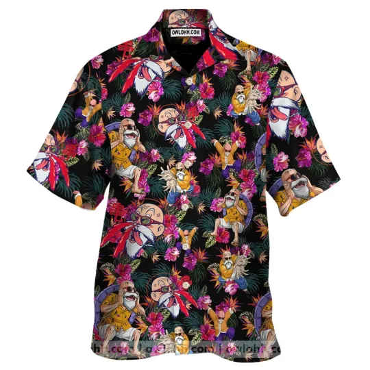 Beach Shirt Felacia Gettyshirt Master Roshi Hawaiian Shirt