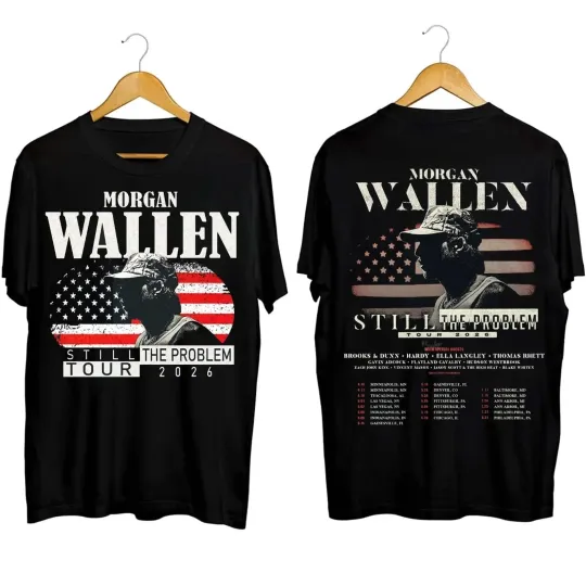Discover Wallen Western Still the Problem Tour 2026 Country Music Fan T-Shirt