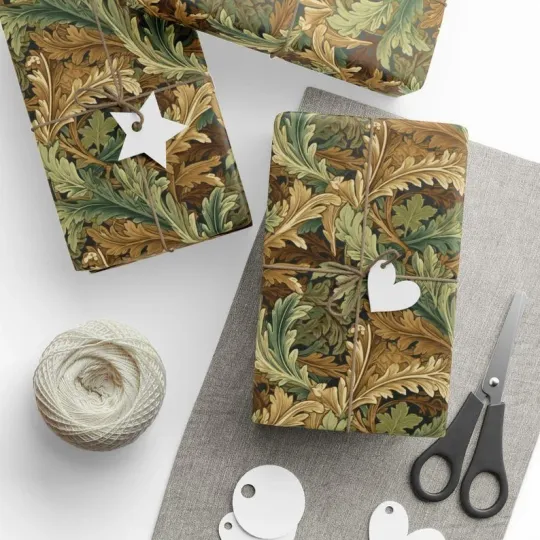 Discover William Morris Vintage Botanical Gift Wrap