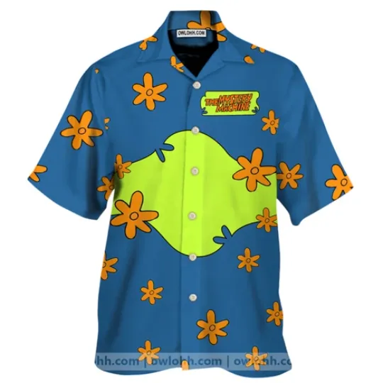 Discover The Mystery Machine Hawaiian Aloha Shirts Aloha Summer Beach Button Down