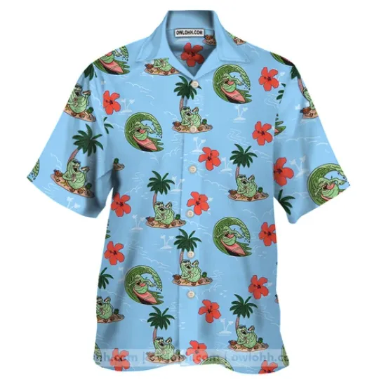 Ghostbusters Slimer Hawaiian Shirt Hawaiian Shirts