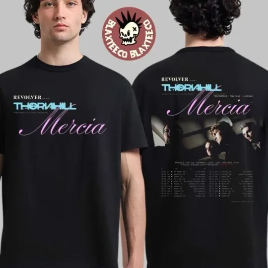 Discover Thornhill 2026 Mercia Tour North America Schedule Dates Two Sided T-Shirt