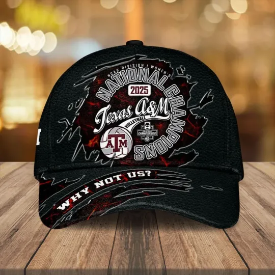 Discover Texas A&M Aggie Women’s 2025 National Champions Classic Cap M23