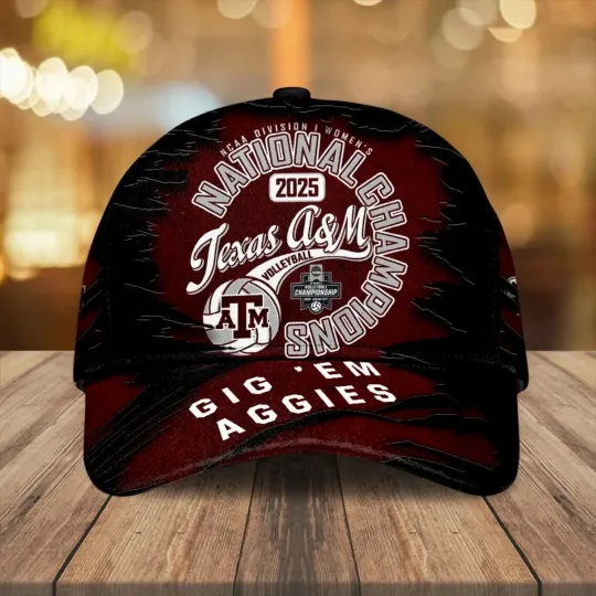 Discover Texas A&M Aggie Women’s 2025 National Champions Classic Cap M24