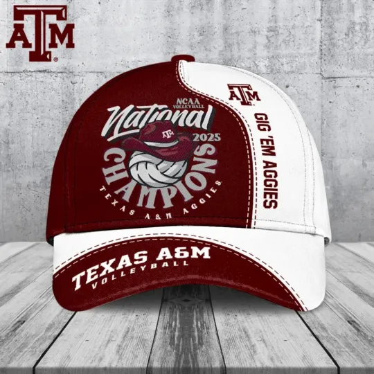 Discover Texas A&M Aggie Women’s 2025 National Champions Classic Cap M25