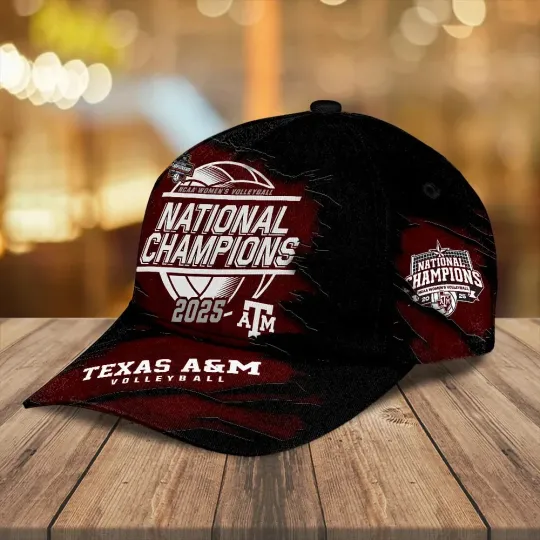 Discover A&M Aggies Women’s 2025 Volleyball National Champions Classic Cap