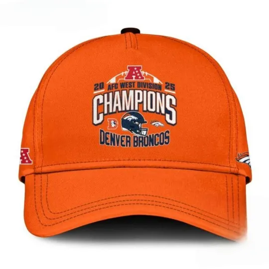 Broncos 2025 AFC West CHAMPIONS Limited Edition Cap