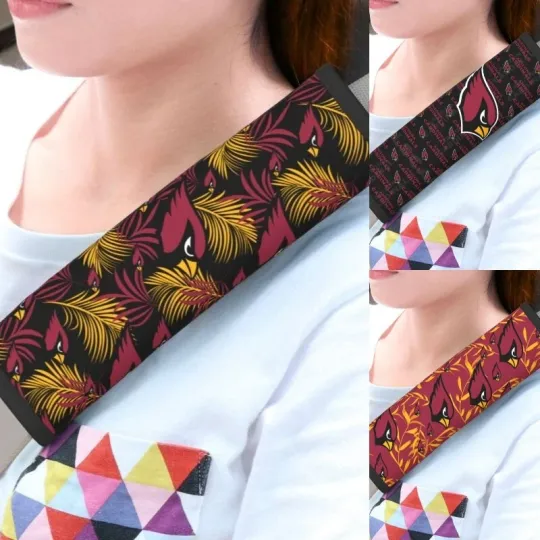 Arizonna Football Car Seat Belt Pad Shoulder Pad Cover Comfortable Driving