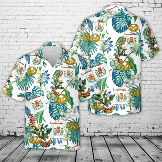 Discover Finnish Army Karelia Brigade Hawaiian Shirt