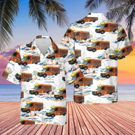 Discover Georgia Gwinnett County Corrections Hawaiian Shirt
