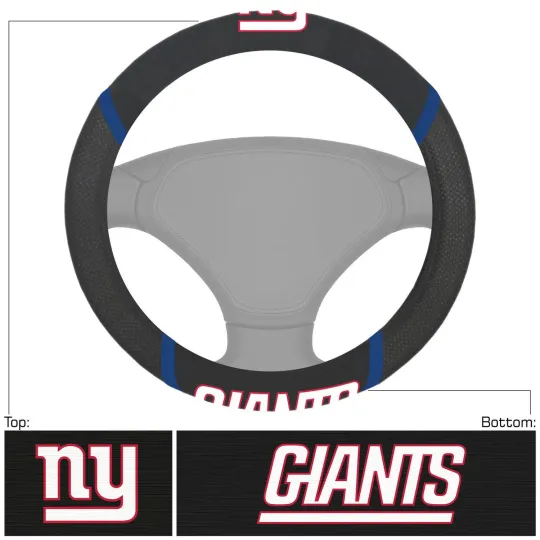 Discover Football New York Steering Wheel Cover