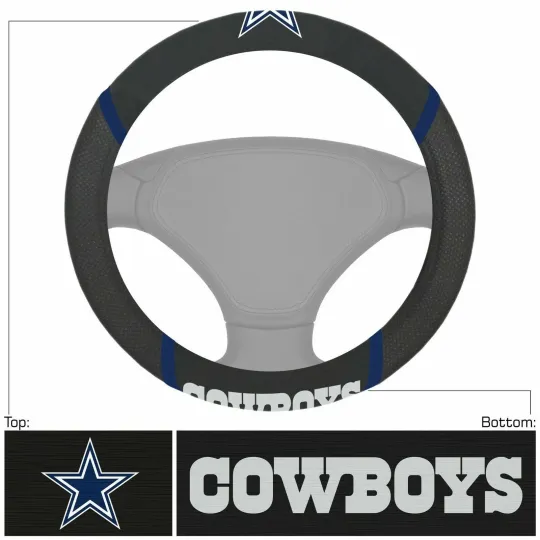 Discover Dallas Universal Steering Wheel Cover football Gift