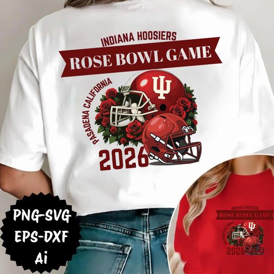 Rose Bowl Game 2026 Indiana Hoosiers T-Shirt