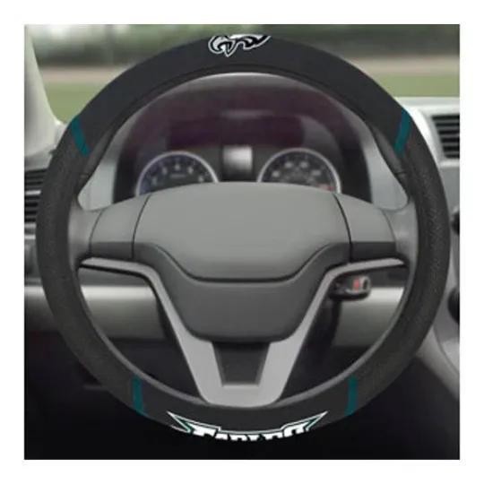 Discover football Philadelphia Football Black Mesh Extra Grip Steering Wheel Cover