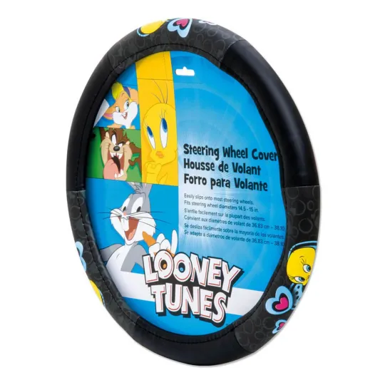 Discover Warner Bros Looney Tunes Tweety Hearts Grip Steering Wheel Cover