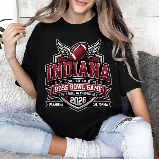 Discover Indiana Hoosiers Football Shirt, Big Ten Champions Tee, IU Football Unisex T-Shirt, College Game Day Fan Gift , Indiana Champions Gift