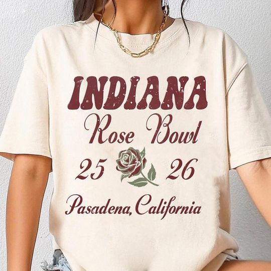 Indiana Rose Bowl Game 2026 Shirt, Indiana Hoosiers Pasadena California