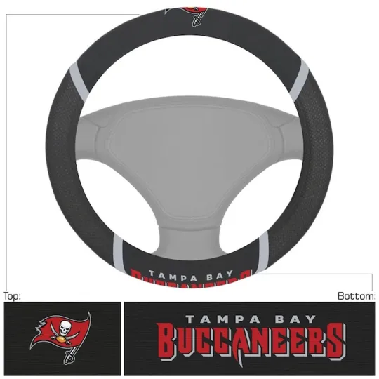 Discover football Tampa Bay Steering Wheel Cover